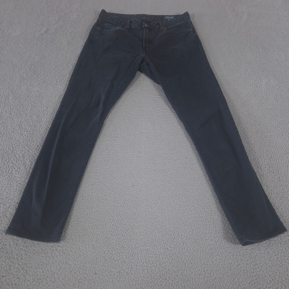 Bonobos Jeans Mens 34x34 Black Slim Fit Chinos Cotton Blend Stretch Five Pocket